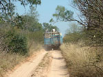 Lonely truck at furthermost west