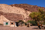 Tienda de recuerdos en la Quebrada de las Conchas