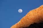 Full moon at Valle de la Luna